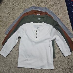 Quarter Button Up Thermal Bundle